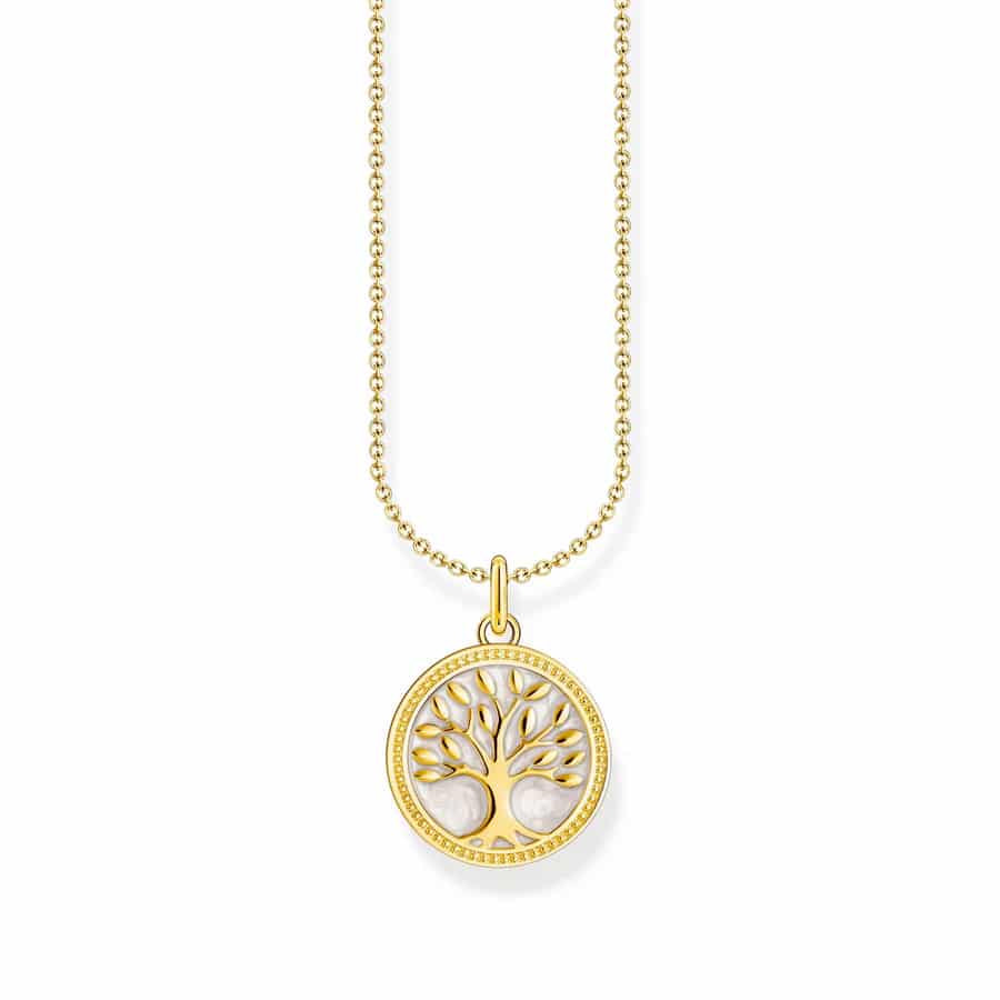 Necklace with Tree of Love Pendant Gold