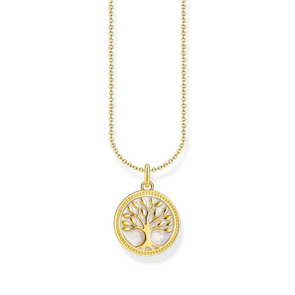 Necklace with Tree of Love Pendant Gold