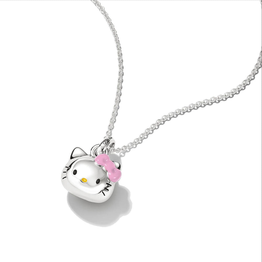 Hello Kitty Necklace Pink Bow
