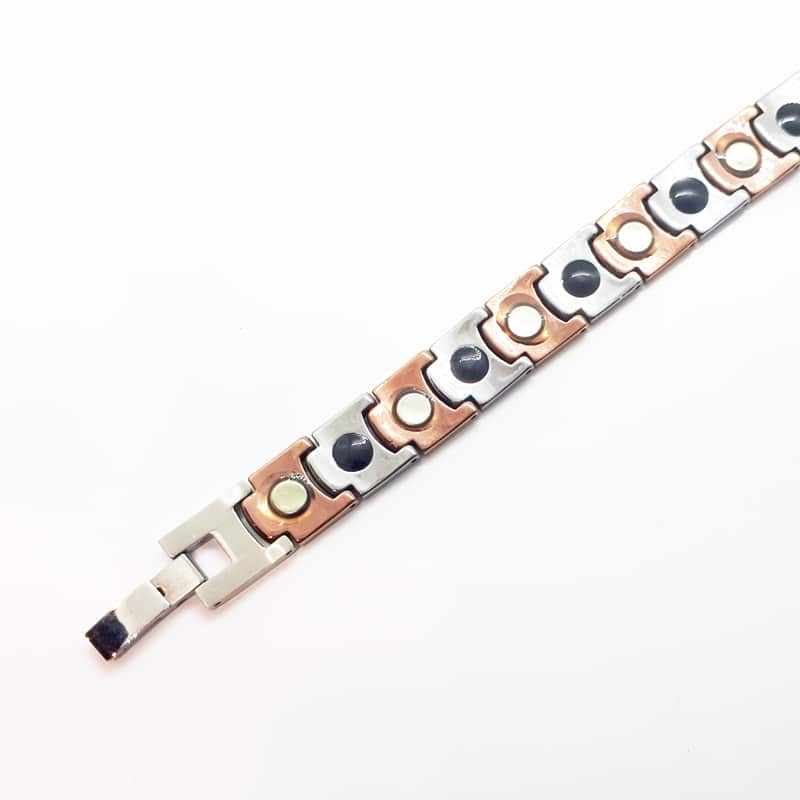 Tungsten Carbide and Steel Men's Bracelet