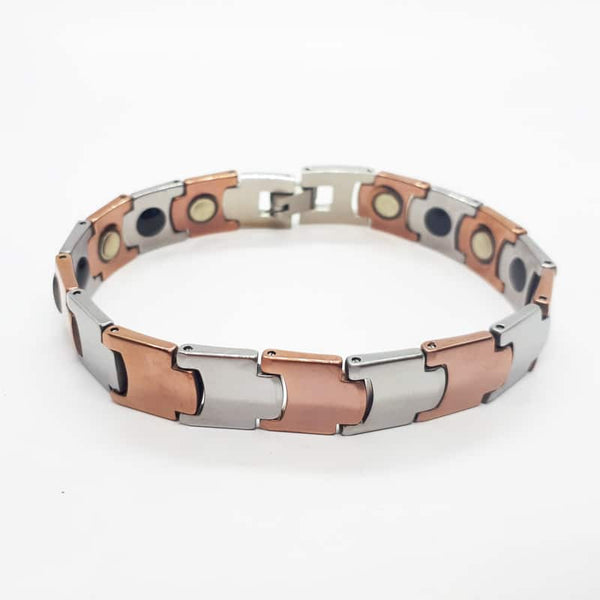 Tungsten Carbide and Steel Men's Bracelet