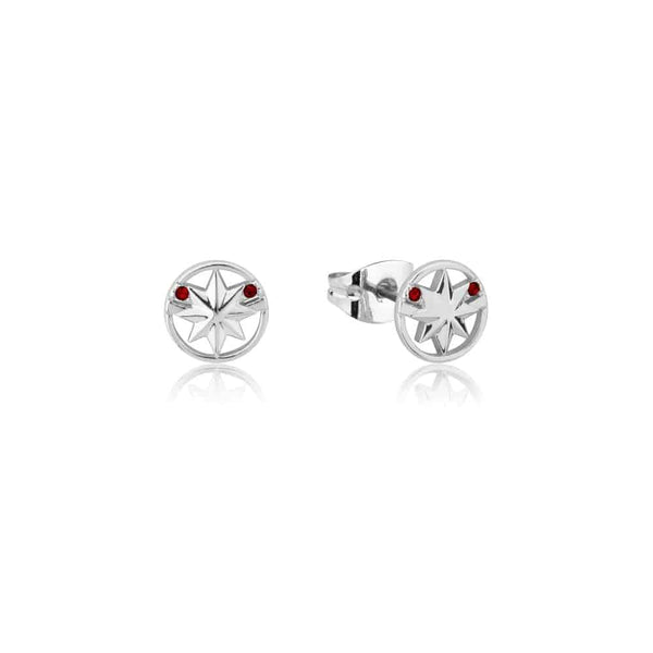Precious Metal MARVEL Captain Marvel Stud Earrings