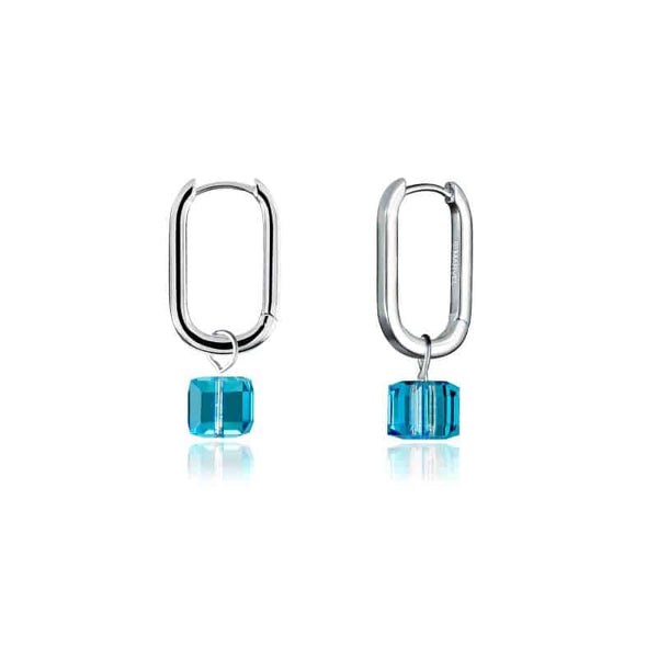 Marvel Tesseract Crystal Drop Earrings