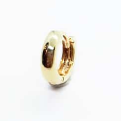 Stainless Steel Huggie Yellow Gold