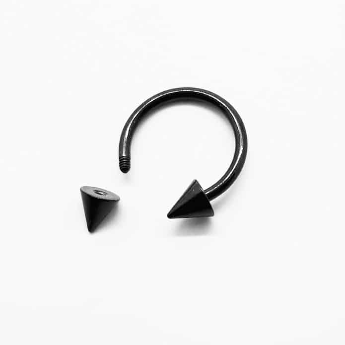 Surgical steel men's earrings unscrew ME085