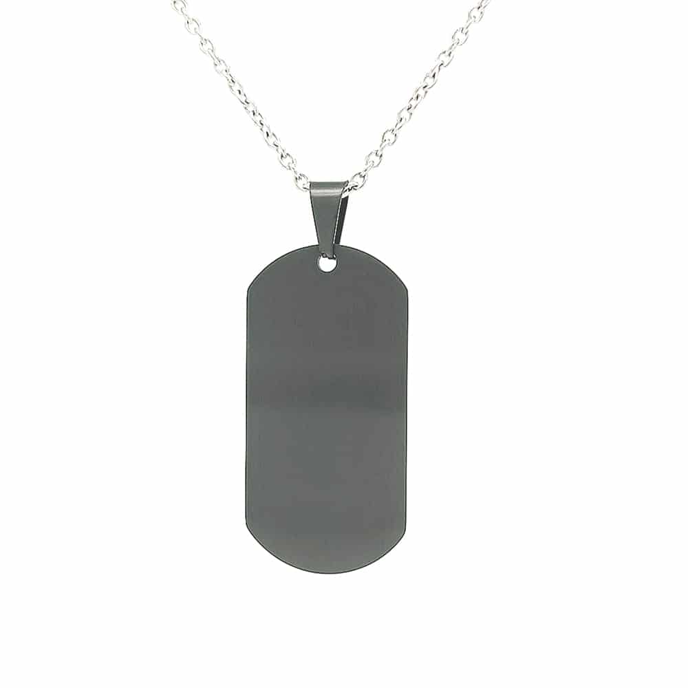 Stainless Steel Dog Tag Pendant