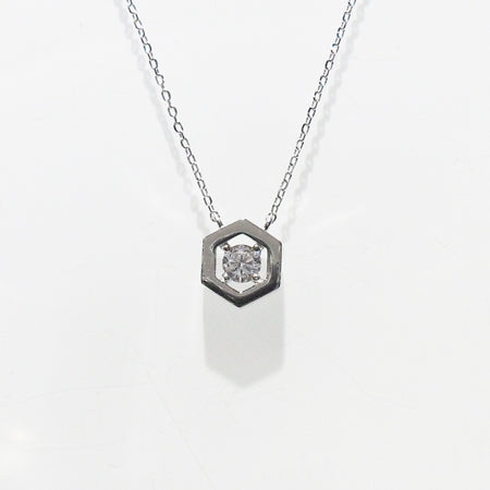 MO55 Hexagon necklace