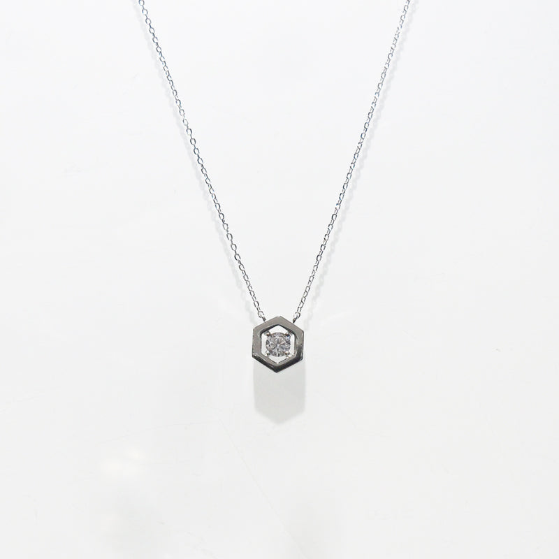 MO55 Hexagon necklace