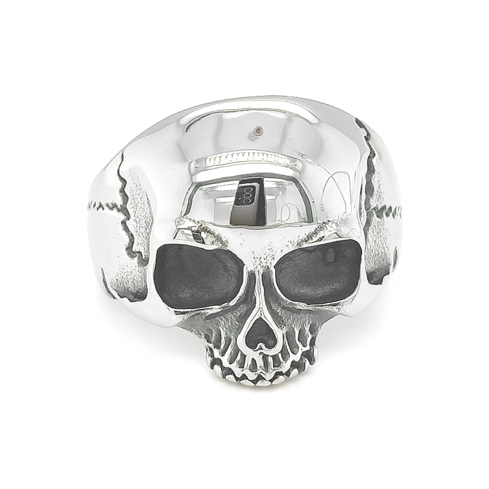 Stainless Steel Scull Ring