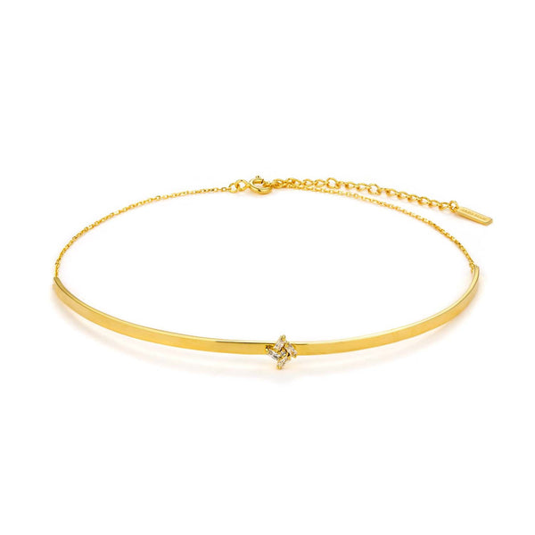 Gold Cluster Choker