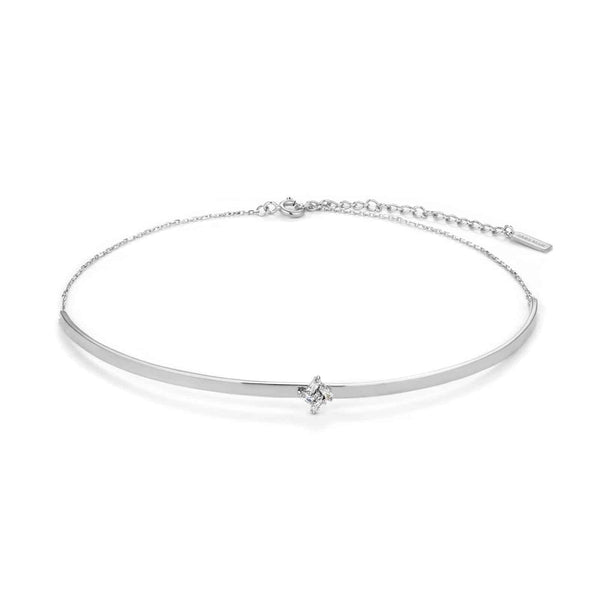 Silver Cluster Choker