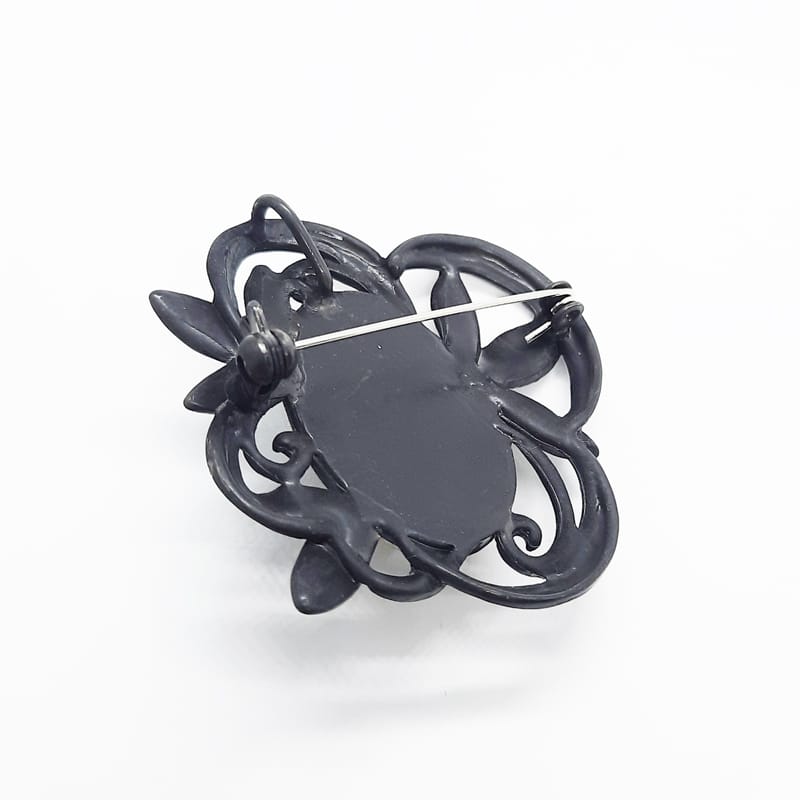 Pewter Brooch or Pendant