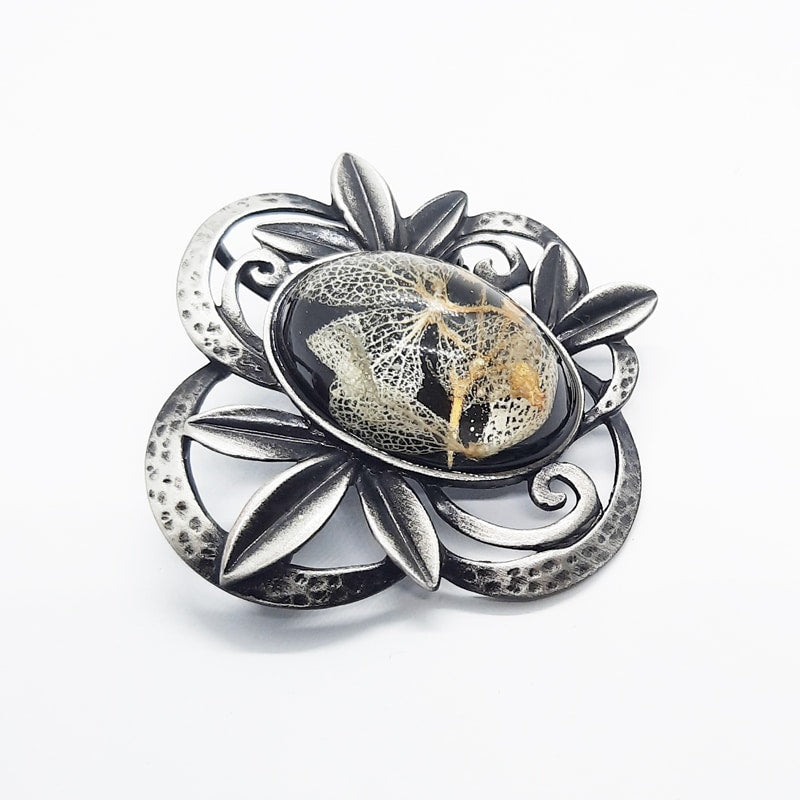 Pewter Brooch or Pendant