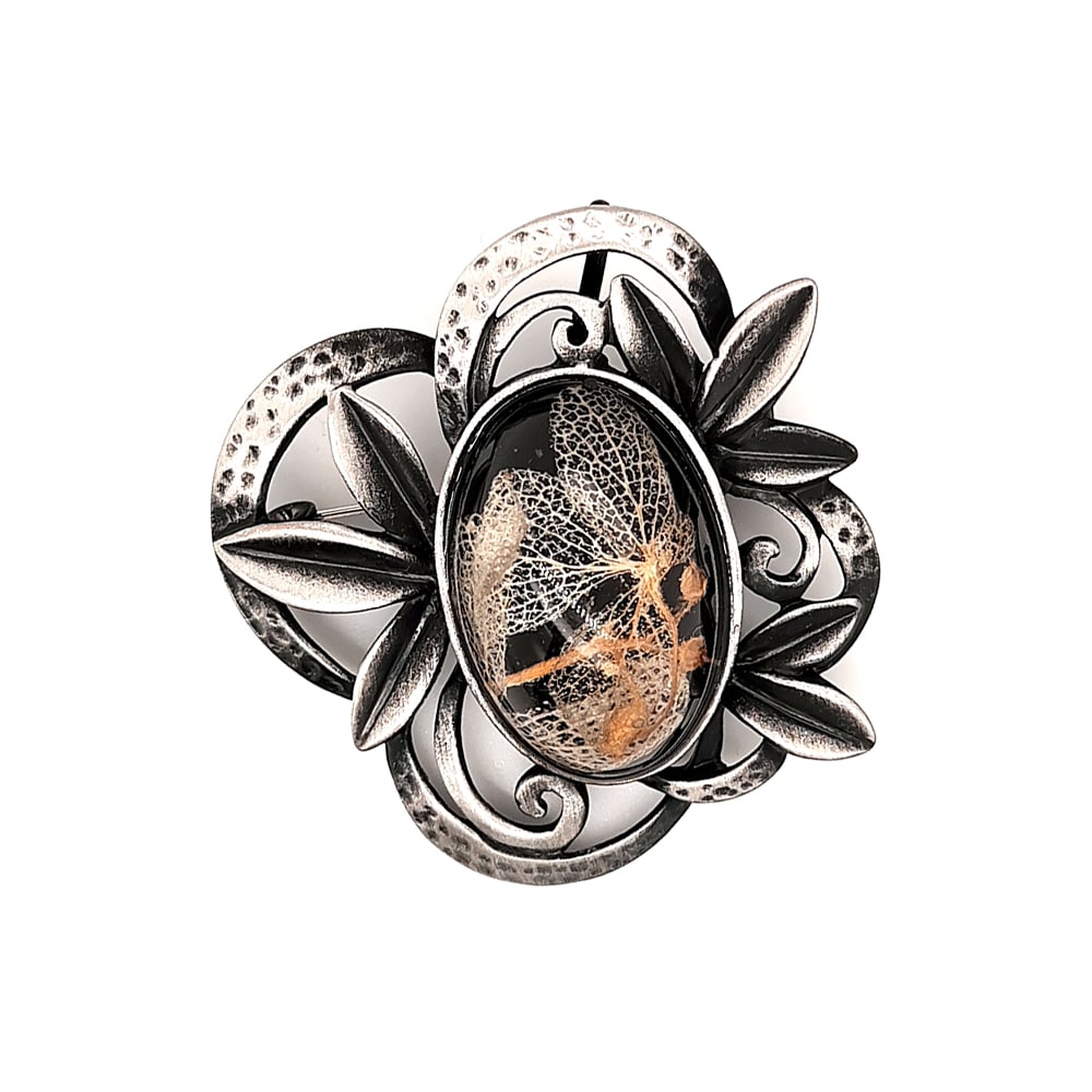 Pewter Brooch or Pendant