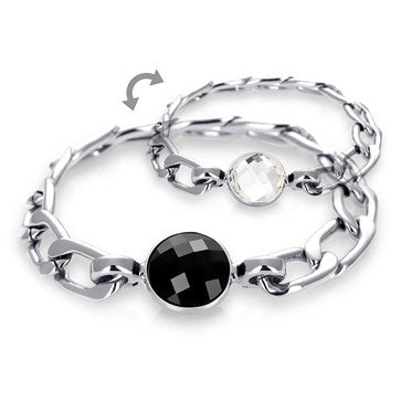 Silver Infinite Links Bracelet