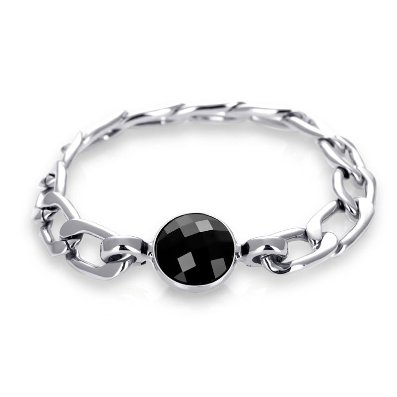 Silver Infinite Links Bracelet