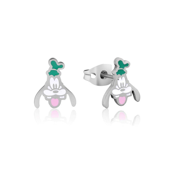 Disney ECC Goofy Enamel Stud Earrings
