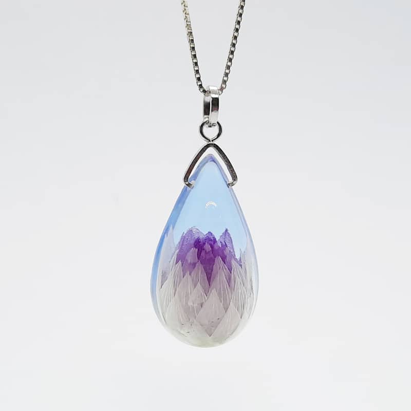 BOTANIGEM A Touch of Frost Necklace