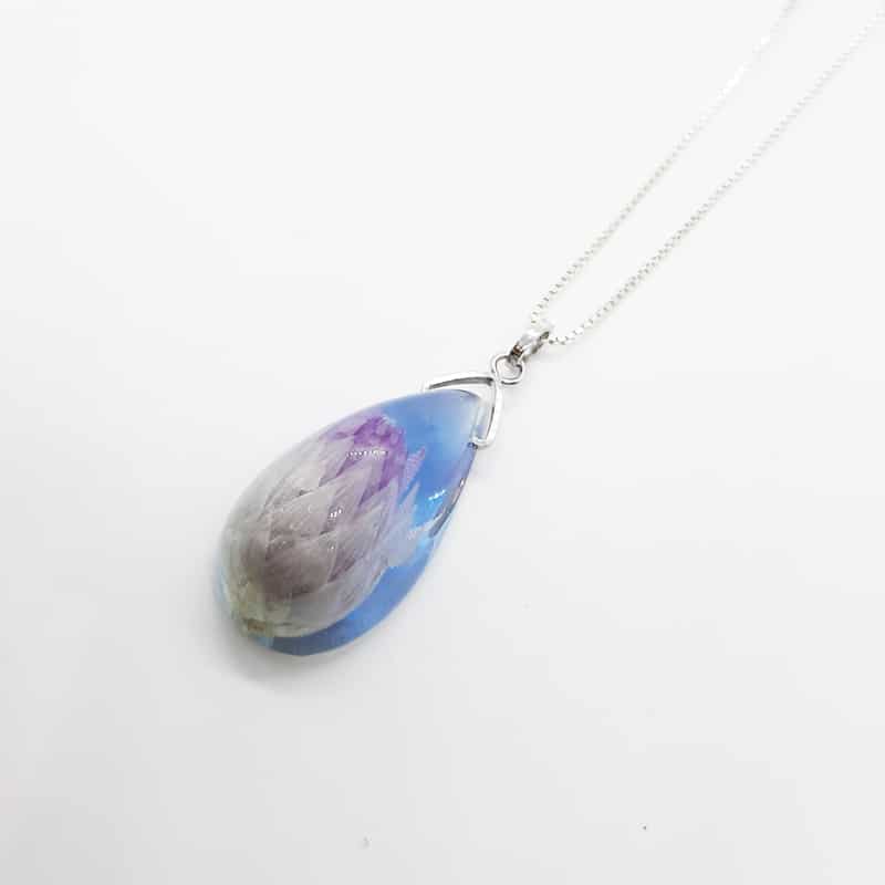 BOTANIGEM A Touch of Frost Necklace