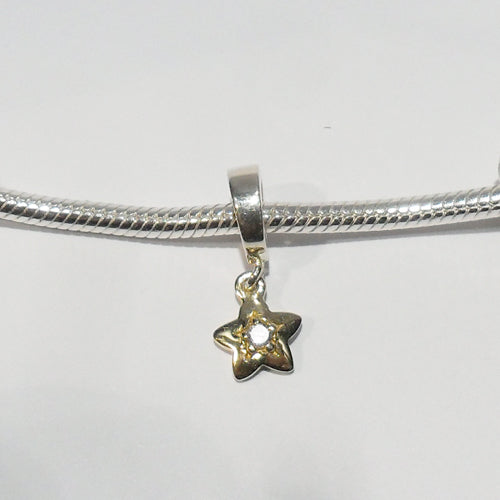 TP066CZG Star Pendant Charm