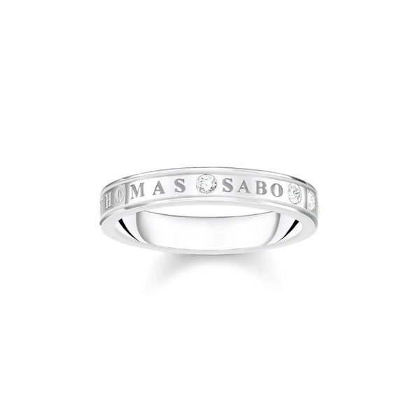 Sparkling Circles TS 1984 Silver Ring