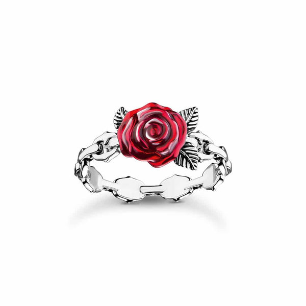 Romance Ring Red Rose