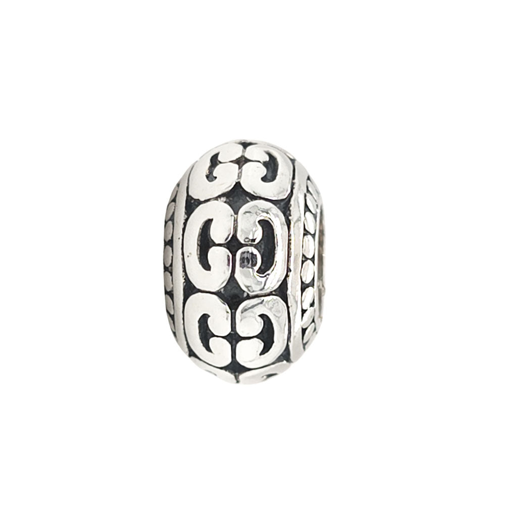 TT518 Oriental Pattern Spacer Charm