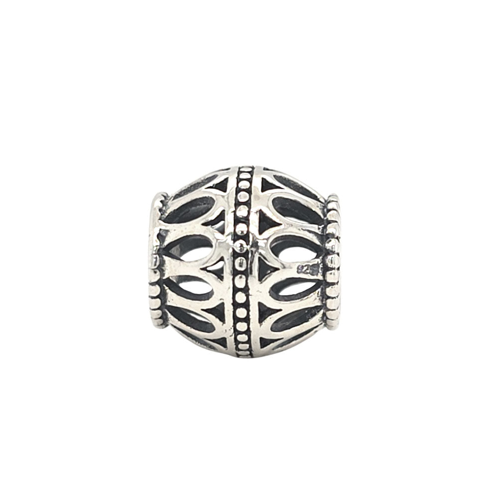 TT612 Filigree Patterned Spacer Charm
