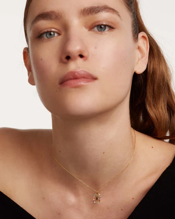 LETTER K NECKLACE