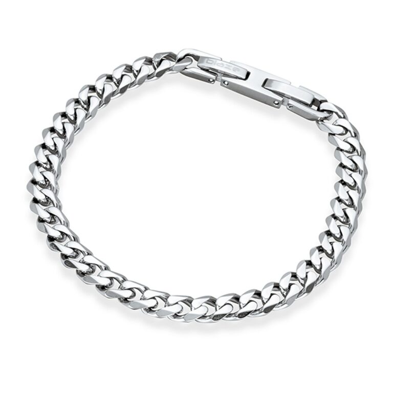 Adjustable Stainless Steel Cuban Link Bracelet