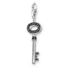Charm Pendant Key Black