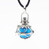 Sterling Silver Howlite Locket Pendant