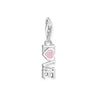 Charm Pendant Love Heart Silver