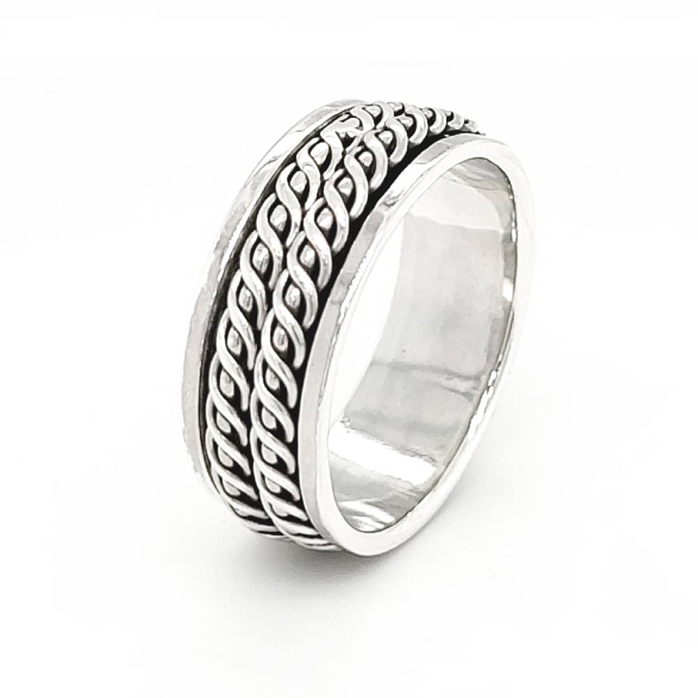 Celtic Twist Meditation Spinning Ring