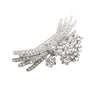 Crystal Flower Bouquet Brooch