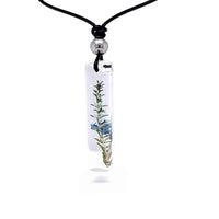 Leptospermum Leather Chain Necklace