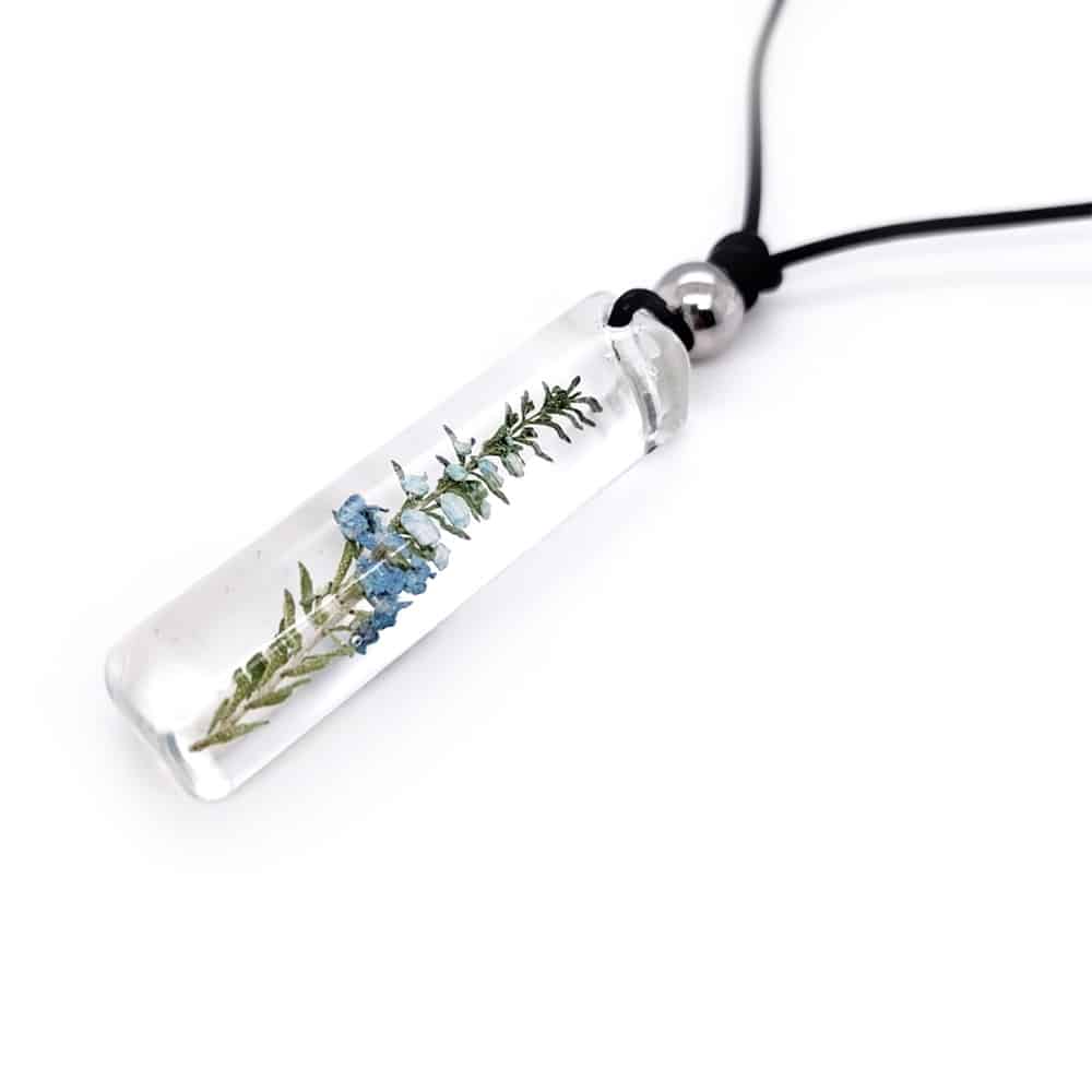 Leptospermum Leather Chain Necklace