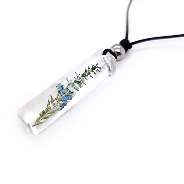 Leptospermum Leather Chain Necklace