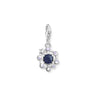 Moon Phase Charm Pendant with Imitation Sandstone