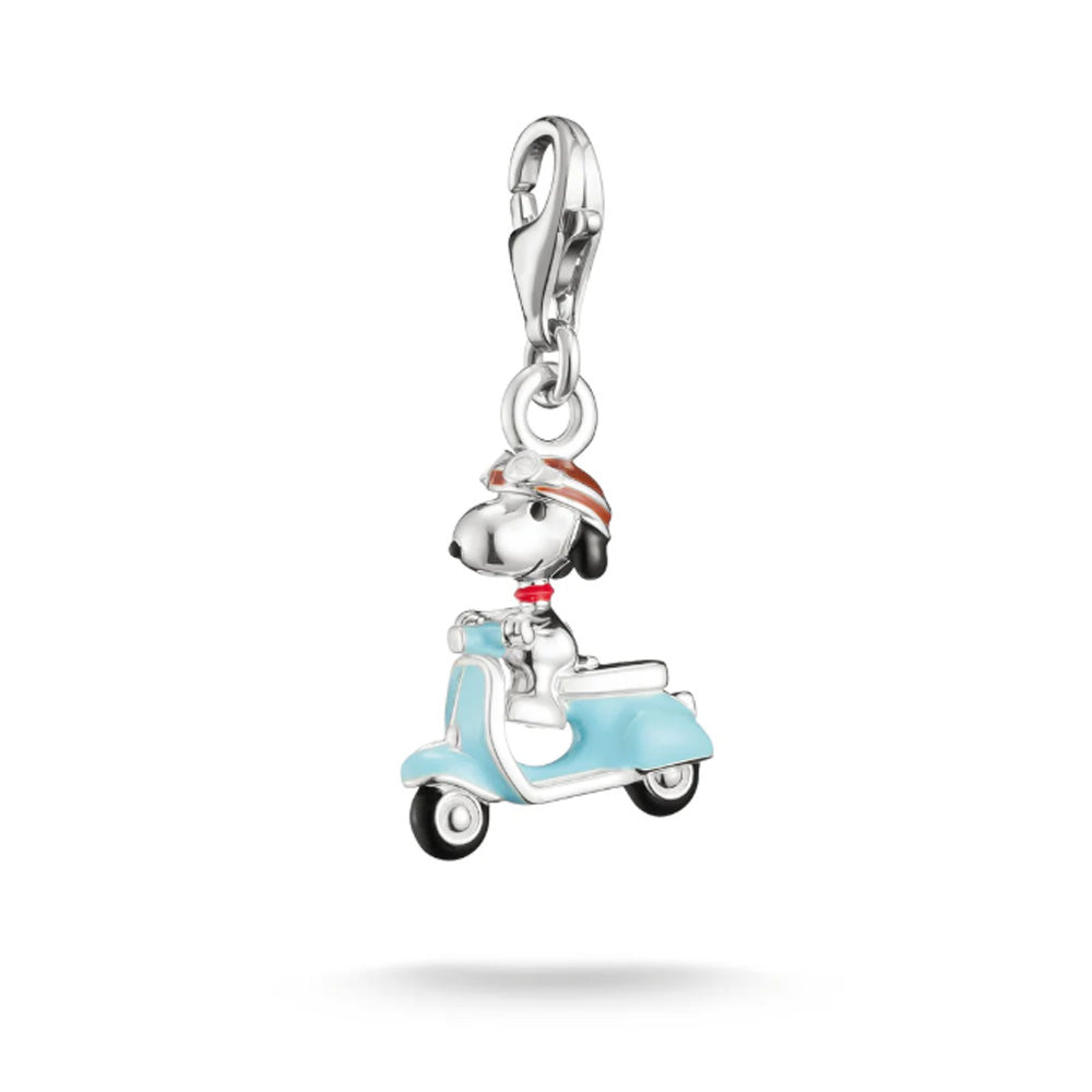 Original Charm Snoopy on Vespa
