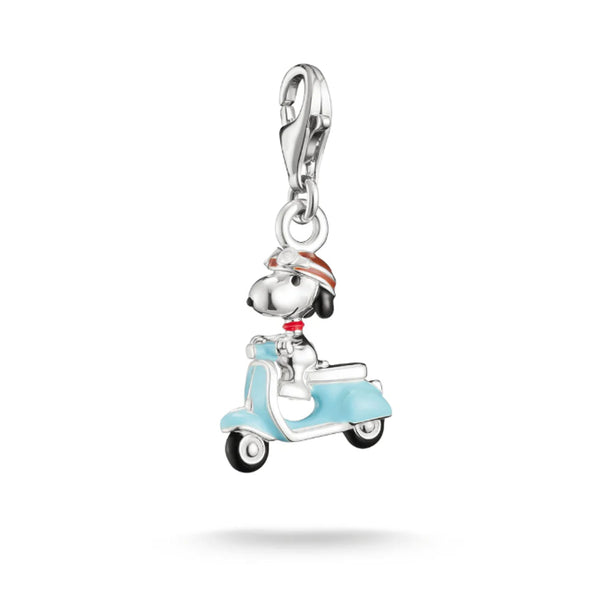 Original Charm Snoopy on Vespa