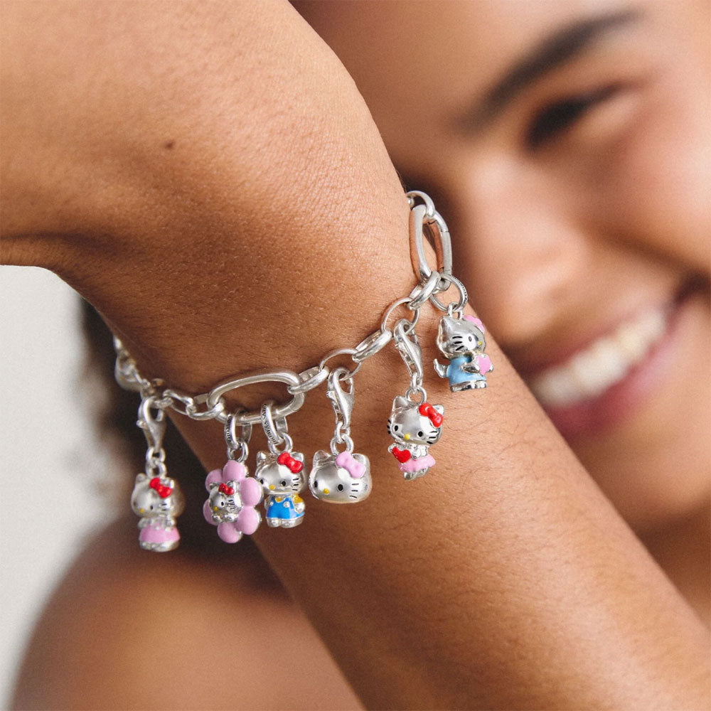 Hello Kitty Charm with Pink Bow