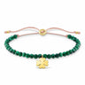 Malachite Cloverleaf Bracelet