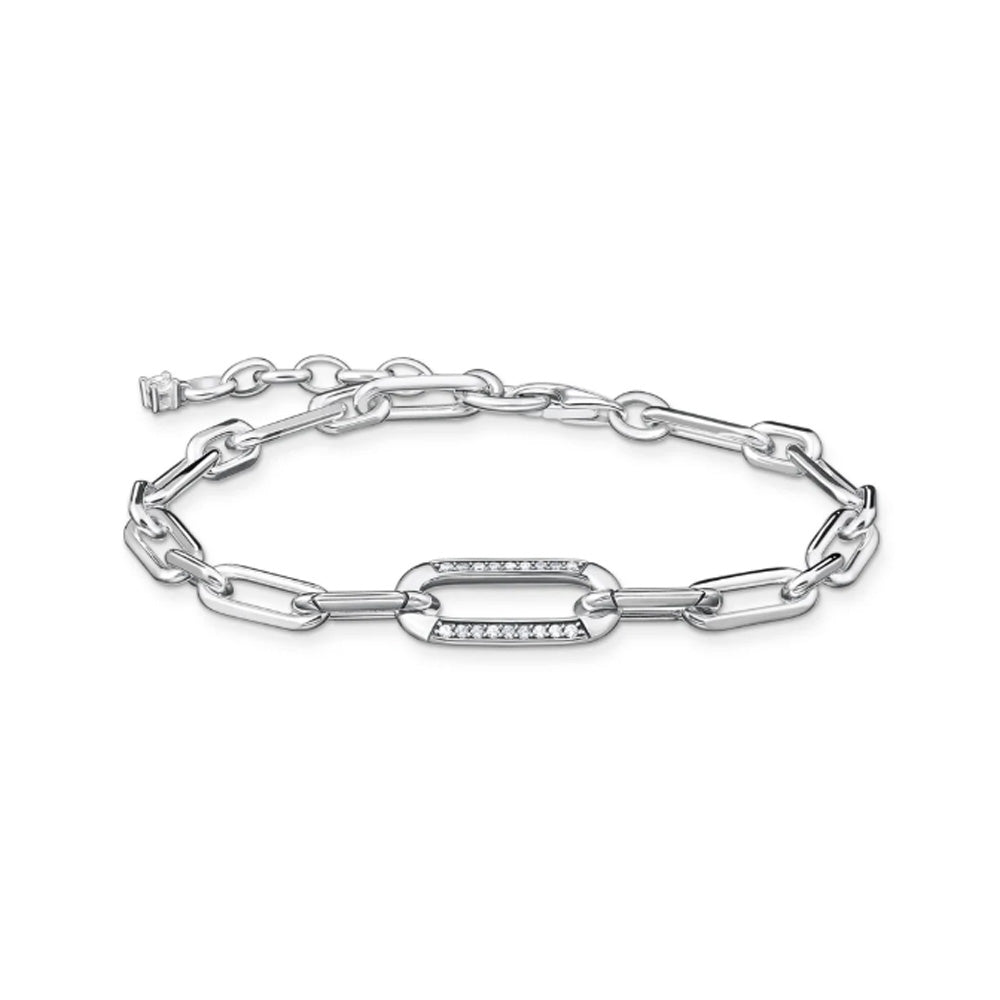 Heritage CZ Ancohor Chain Bracelet