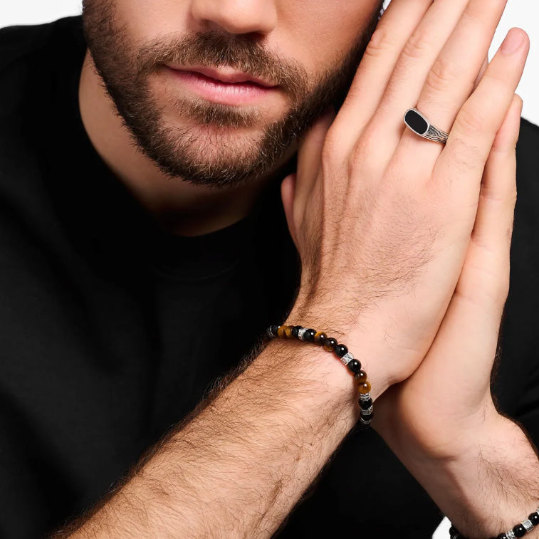 Tiger's Eye Bead Elements Bracelet