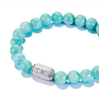 Blue Talisman Bead Bracelet