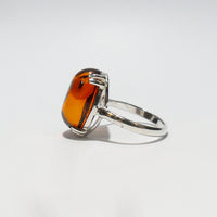 Genuine Baltic Amber Ring 123