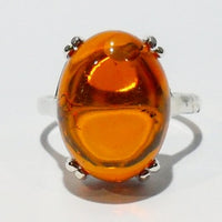 Genuine Baltic Amber Ring 123