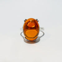 Genuine Baltic Amber Ring 123