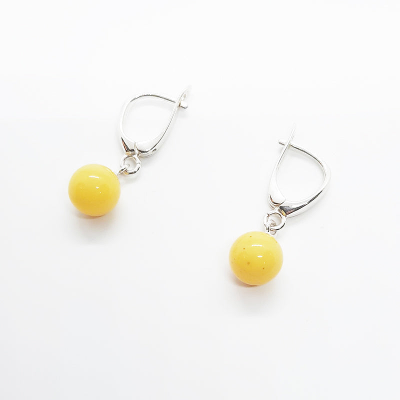 Genuine Baltic Amber Earrings 210
